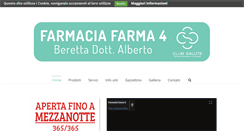 Desktop Screenshot of farmaciafarma4.it